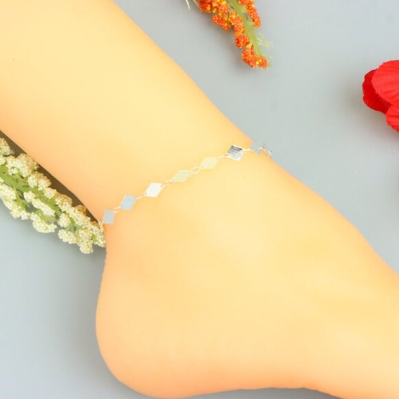 "Handmade Anklet – A Stylish Choice for Women, Thoughtful Gift Idea, EVCH1571 - Picture 10 of 10